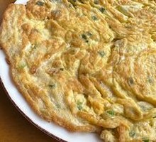 Pan-fried Egg with Greens