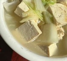 Chinese Cabbage and Tofu