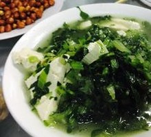 Chinese Cabbage and Tofu Soup