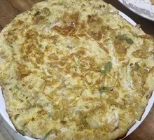 Fiddlehead Fern and Egg Pancake