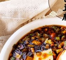 Braised Tofu with Lotus Blossom