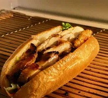Vietnamese Lemongrass Beef Croquette Baguette