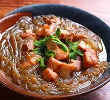 Braised Pork with Glass Noodles
