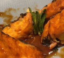 Abalone Sauce Tofu with Poria