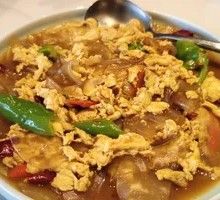 Micang Lake Duck Egg with Rice Noodles