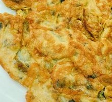 Fiddlehead Fern and Egg Pancake