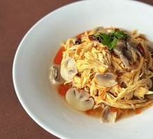 Fermented Bamboo Shoots with Mushrooms