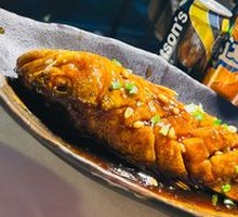 Braised Perch in Brown Sauce