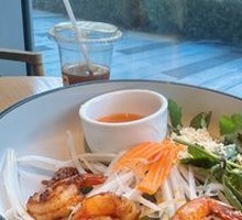 Thai Shrimp Bowl with Spicy Lime Dressing