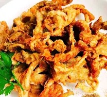 Crispy Fried Mountain Mushrooms
