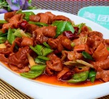 Spicy Pepper and Pig Intestines