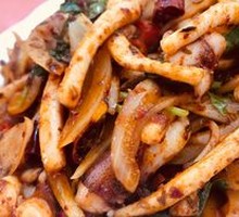 Spicy Squid Stir-Fry