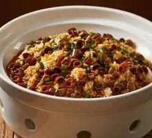 Sea Cucumber Rice Toss