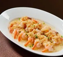 Garlic Shrimp with Rice Noodles