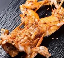 Signature Charcoal-Grilled Frog Legs