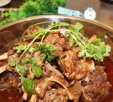 Goat Spine Hot Pot