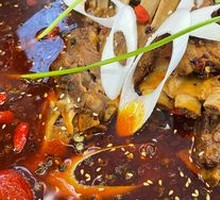 Lamb Ribs and Sheep Bones Hot Pot