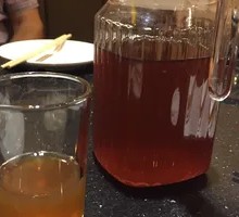 Homemade Plum Syrup Drink