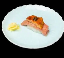Tender Grilled Wagyu Foie Gras Sushi