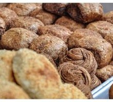 Sugar-fired baked bun