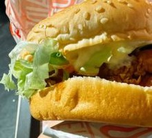 Spicy Chicken Leg Burger