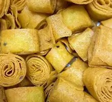 Braised Tofu with Vermicelli in Crispy Wrapper