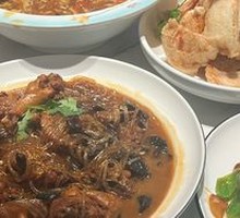 Chicken Stewed with Mushrooms