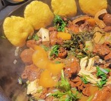 Stewed Chicken in Iron Pot