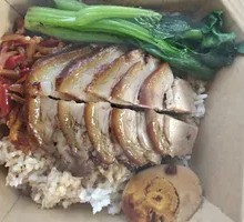 Longjiang Pig Trotter Rice Bowl
