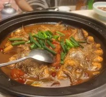Beer-Braised Perch