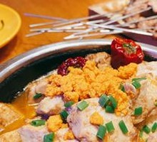 Sea Urchin Stone Pot Tofu