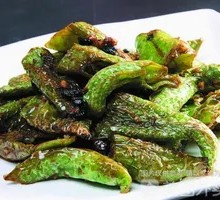 Braised Pepper with Tiger Skin