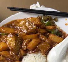 Three Fresh Vegetables Rice Bowl