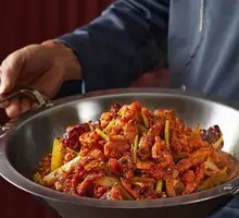 Spicy Frog Legs in Dry Pot