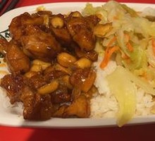 Kung Pao Chicken with Taiwanese Braised Pork Rice