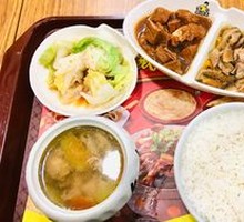 Pork Ribs and Chicken Leg Rice