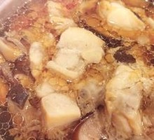 Braised Chicken Leg with Dried Mushrooms Rice