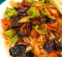 Fried Meat Noodles