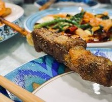Lamb Skewers with Red Willow