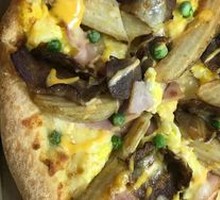 Teriyaki Beef and Potato Pizza