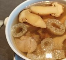 Chicken Soup with Matsutake Mushroom