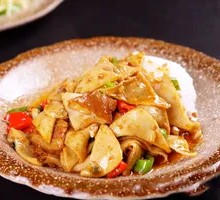 Stir-fried Dried Tofu with Vegetables Rice Bowl