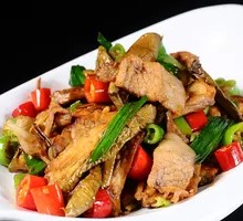 Stir-Fried Dried Eggplant