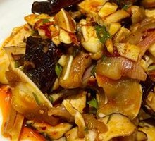 Spicy卤 Dry Tofu with Pig Ears