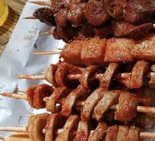 Charcoal-Grilled Wheat Gluten Noodles