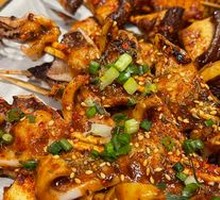 Grilled Squid Skewers