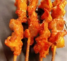 Charcoal-Grilled Chicken Gizzards