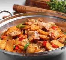 Spicy Potatoes in Dry Pot