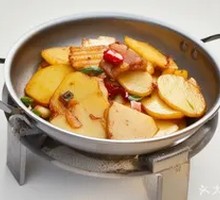 Spicy Potatoes in Dry Pot