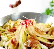 Spicy Pot-Braised Baby Bok Choy